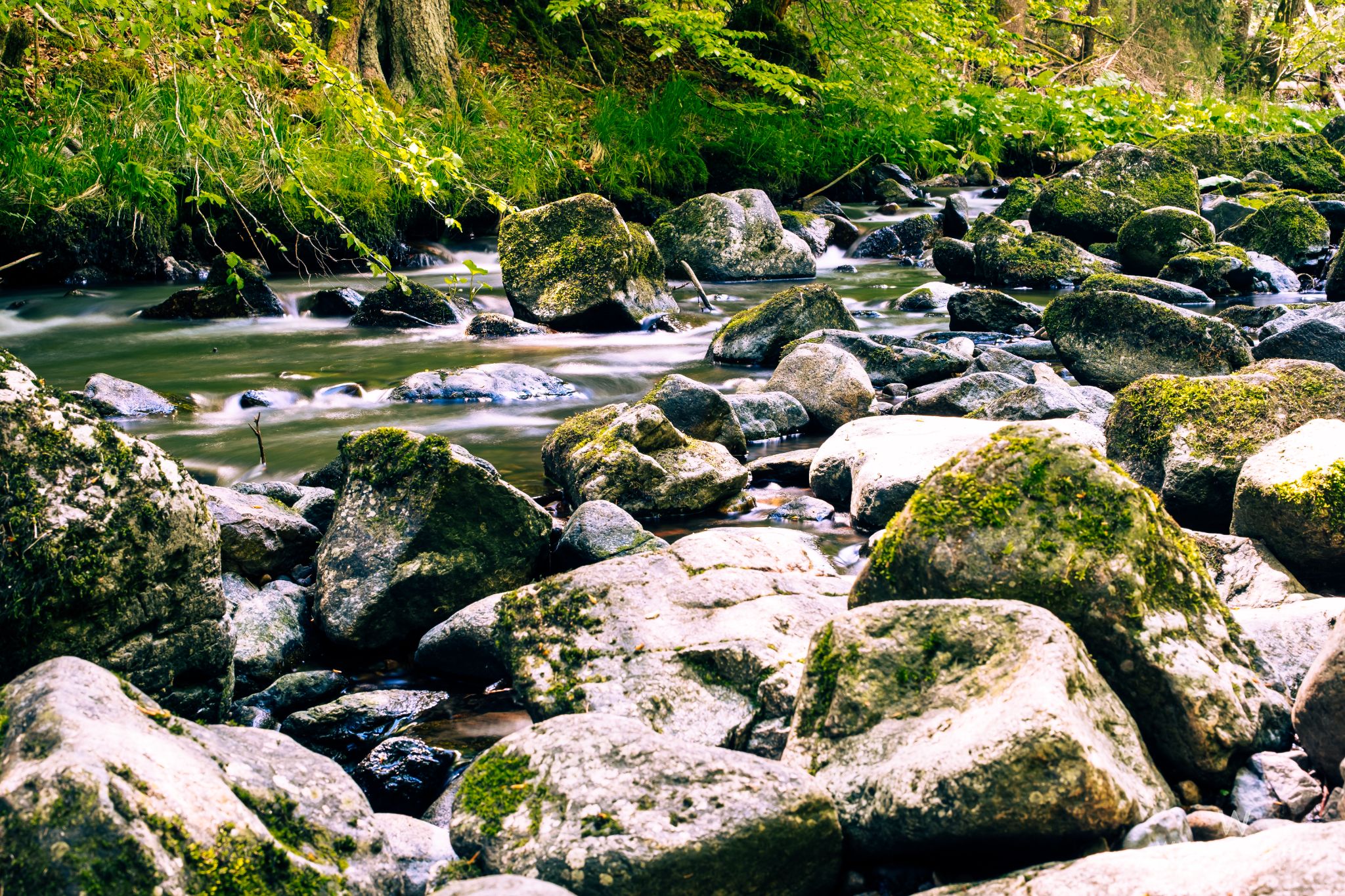 Wutach beim Rechenfelsen